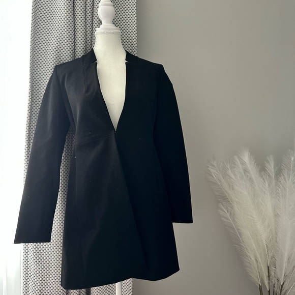 Babaton (Aritzia) Long Jacket Blazer - Black - Picture 1 of 9